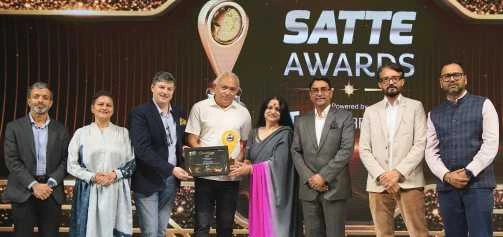 InterGlobe Air Transport Recognised as GSA of the Year at SATTE India 2026